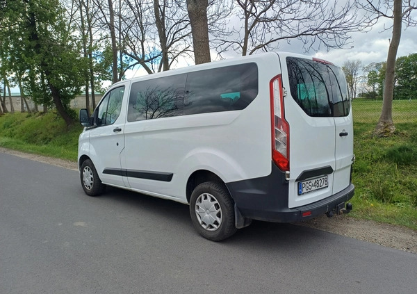 Ford Transit Custom cena 69900 przebieg: 153000, rok produkcji 2016 z Gostyń małe 137